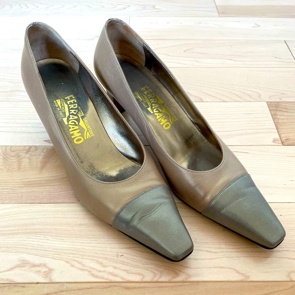 COPY - Savatore Ferragamo classic pump heels, size 9.5
